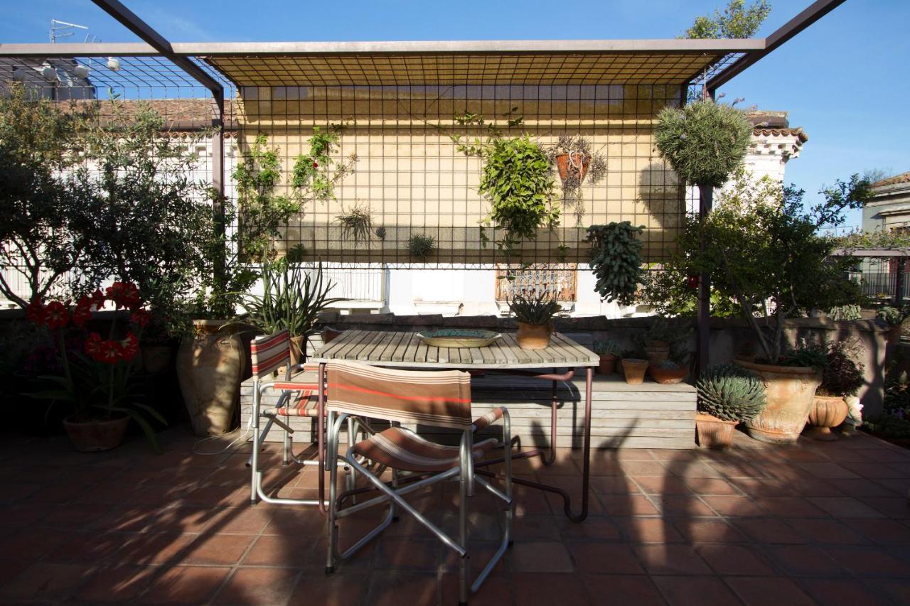 Tre Vie Apartment Con Terrazzo Giardino Pensile Catania-Fontanarossai nemzetközi repülőtér Kültér fotó