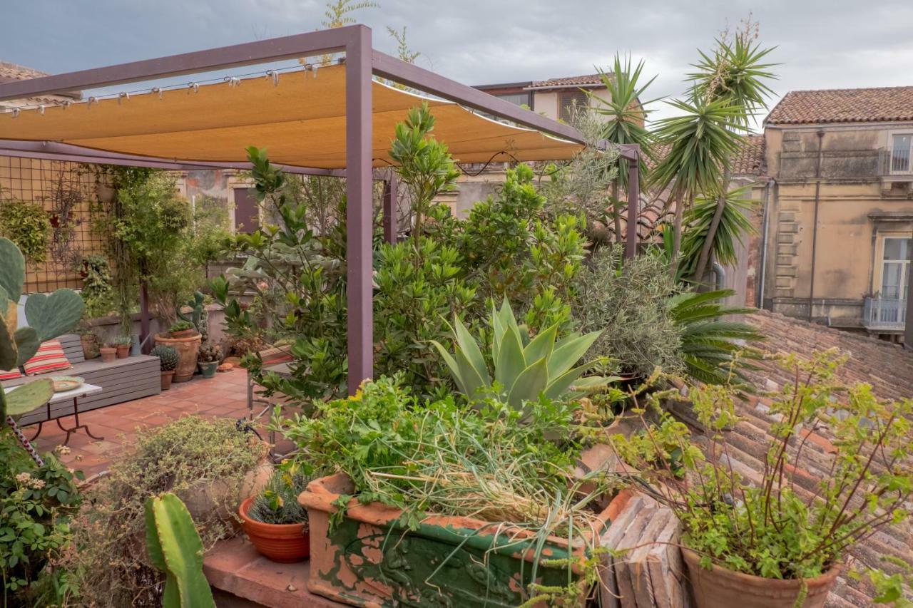Tre Vie Apartment Con Terrazzo Giardino Pensile Catania-Fontanarossai nemzetközi repülőtér Kültér fotó